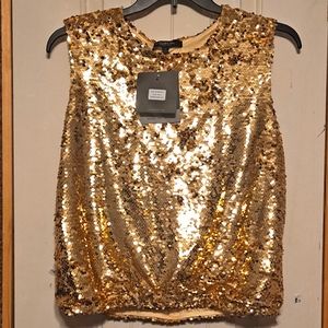 NWT Marc New York Gold top